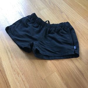 Patagonia black barely baggies 2.5” inseam